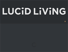 Tablet Screenshot of lucidlivingmusic.com